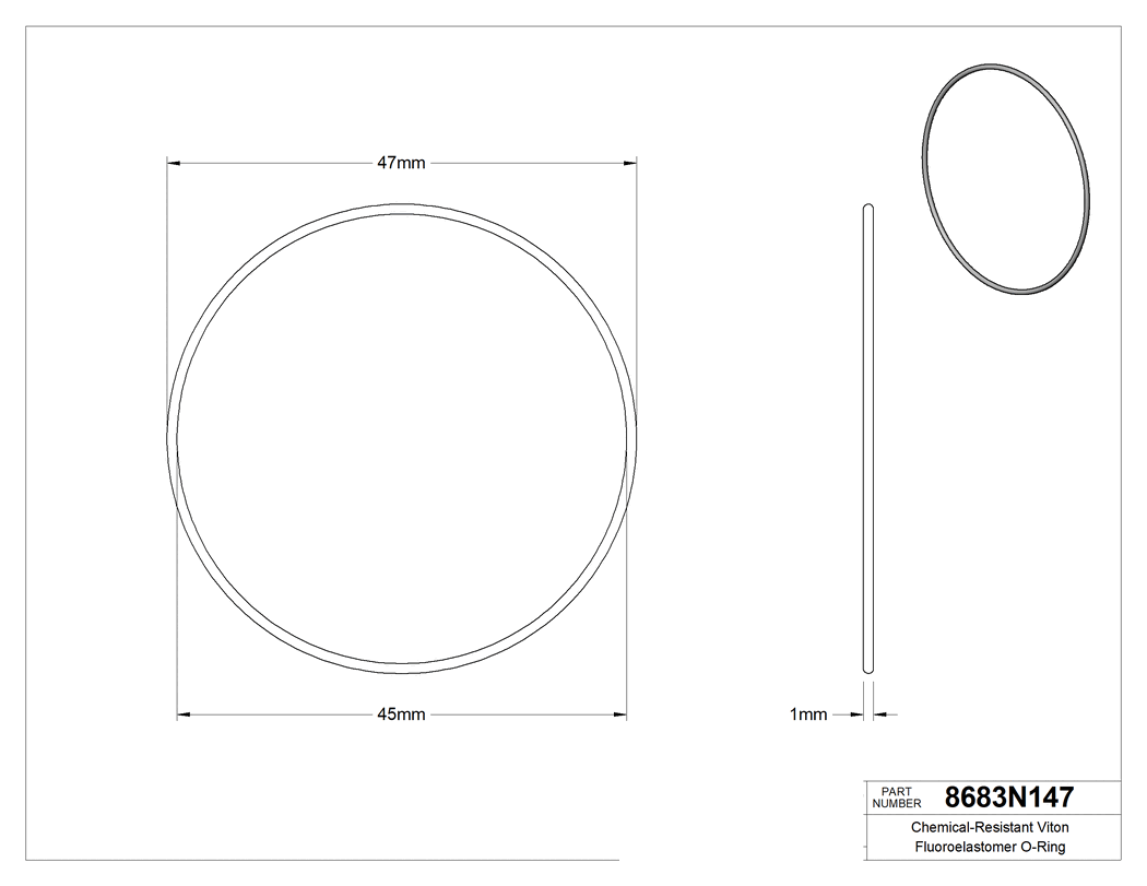 Technical drawing - 8683N147